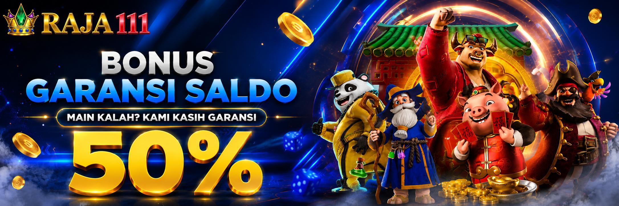 BONUS GARANSI SALDO 50%